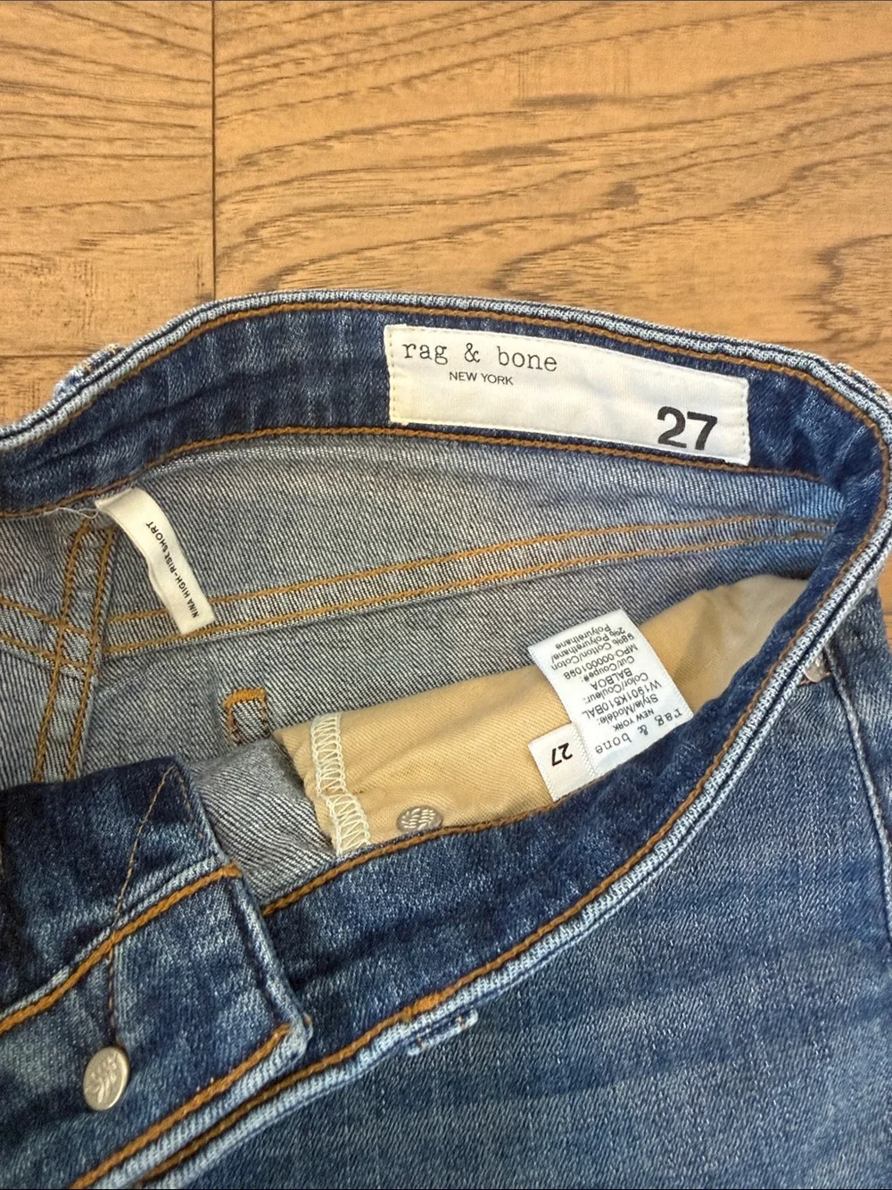 Rag & Bone Nina high rise shorts